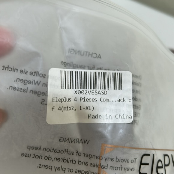 ELEPLUS WOMENS BUNDLE OF 4 WORKOUT BRA Sz L-XL - Picture 10 of 12